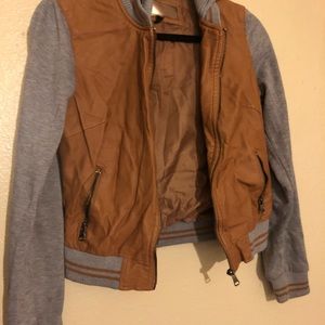 Small leather jacket